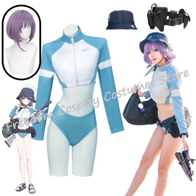 Party Games Girls - Sorai Saki Cosplay Anime Gra Blue