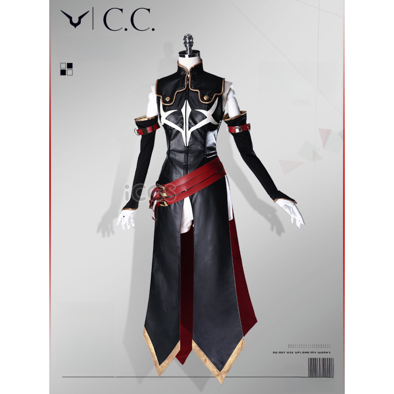 Party Games Groups - Czarni Rycerze C.C. Kostium Cosplay Anime