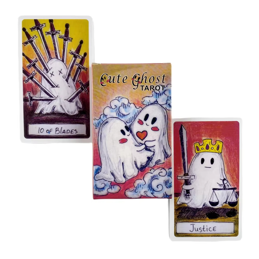 Party Games Entertainer - Uroczy Zestaw Zabawek Tarot z Duchami,