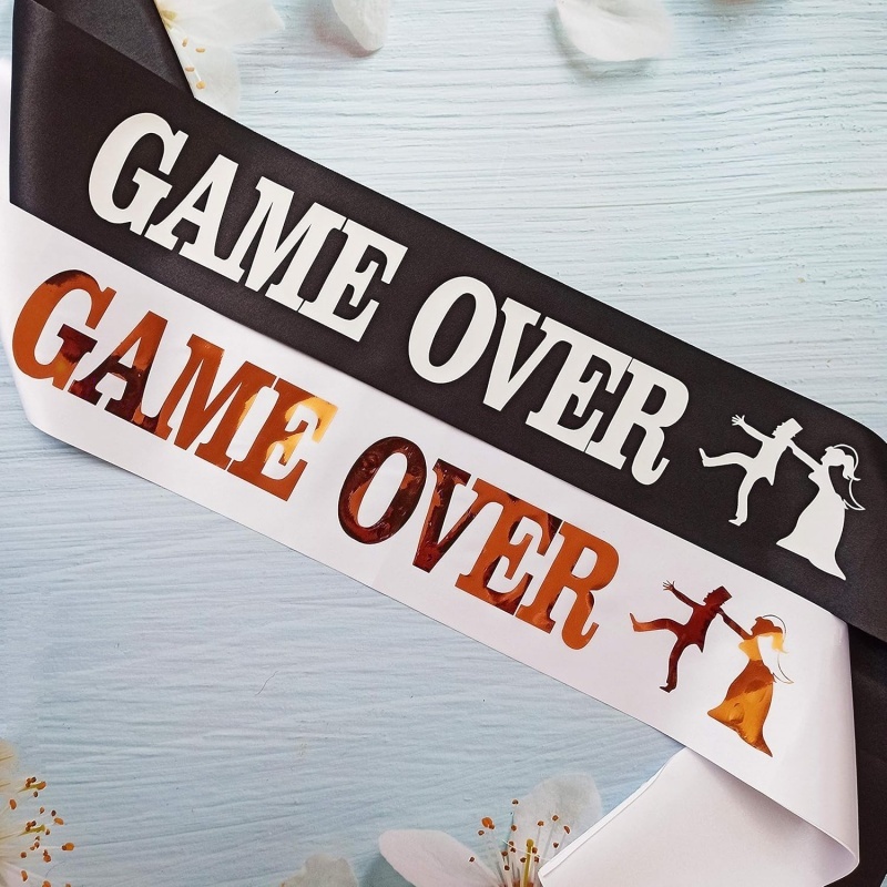 Party Games Bridal Shower - Naszywka na ramię dla pana młodego