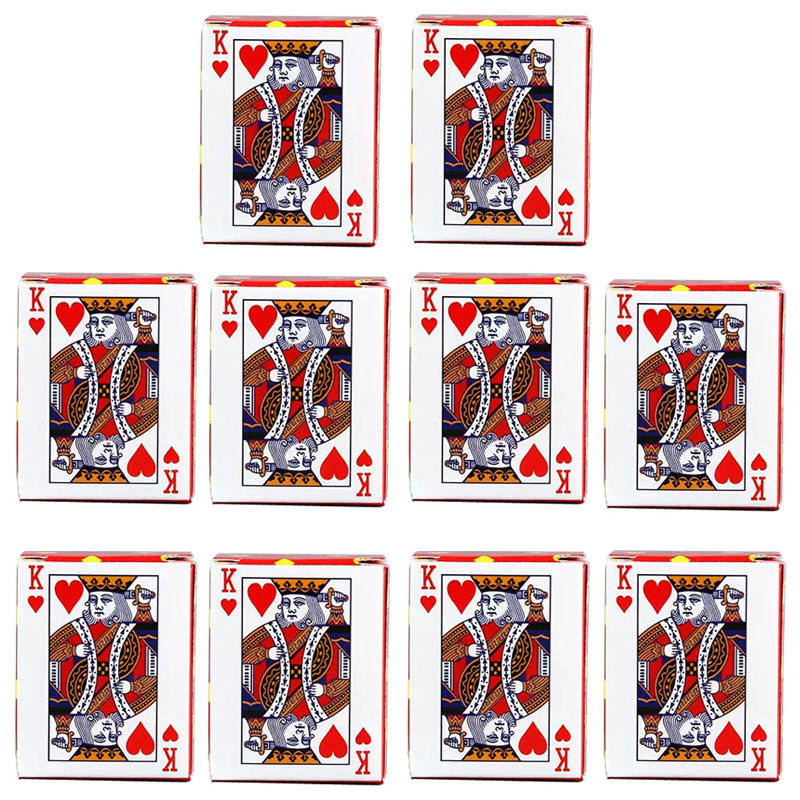 Party Games Juegos De Mesa - Mini Poker Karty do gry Festiwal