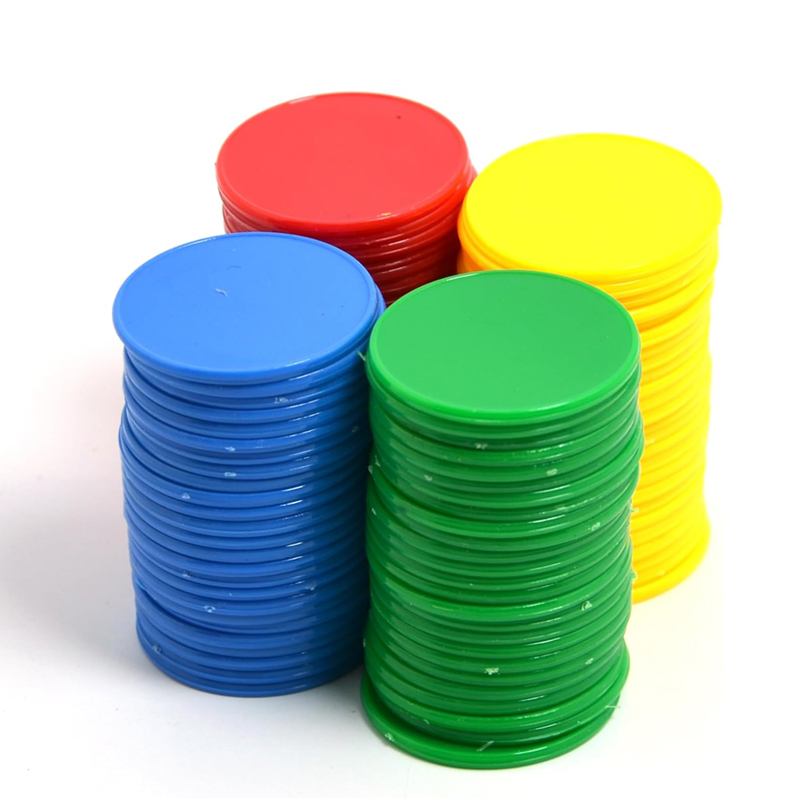 Party Games Juegos De Mesa - Markery Bingo Chipsy 37MM 4 kolory