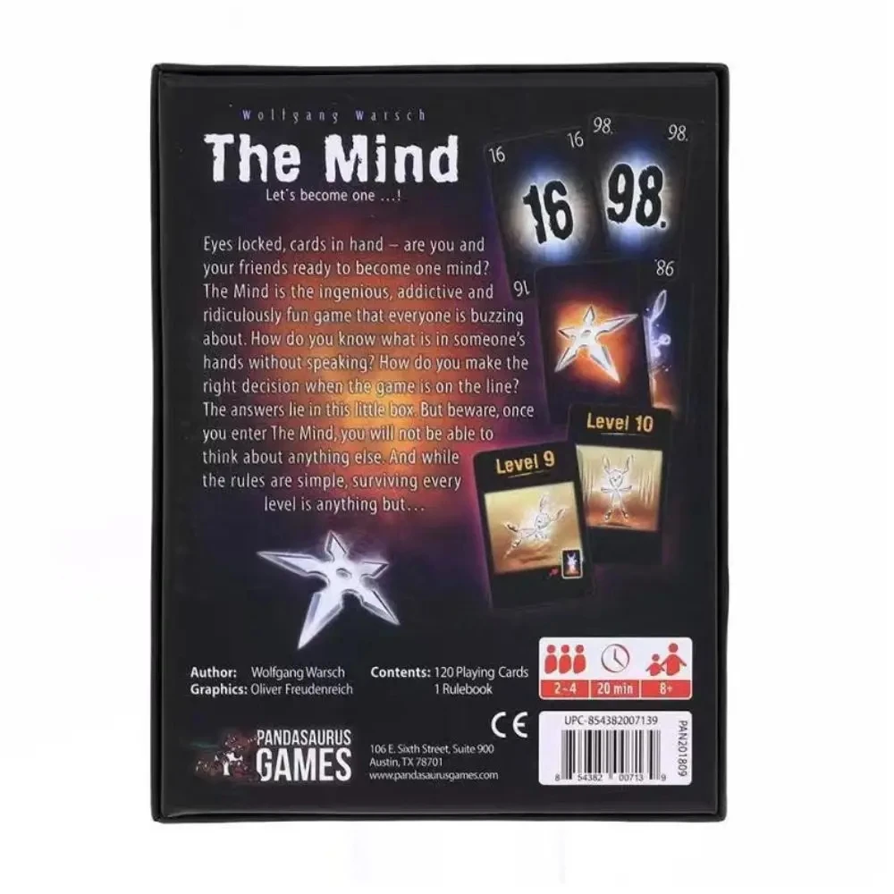 NOWA Gra Karciana The Mind, Gr – Party Games New recenzja i cena
