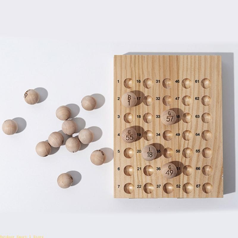 A0KA 75 sztuk kulki bingo z na – Party Games Easy recenzja i cena