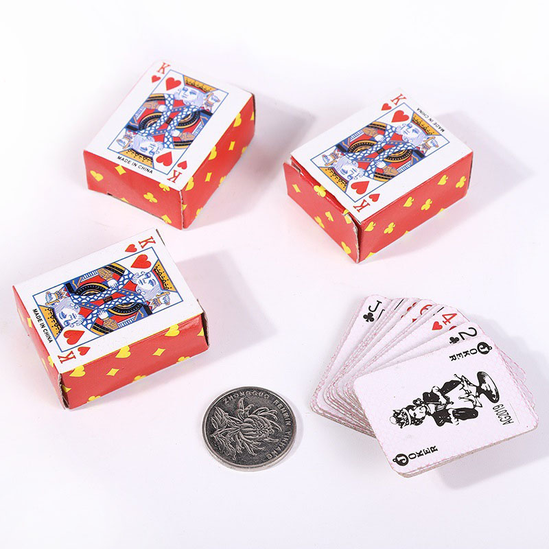 Mini Poker Karty do gry Śliczn – Party Games Juegos De Mesa recenzja i cena