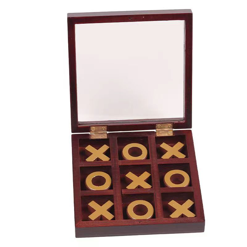 3D Tic Tac Toe Game Wood XOXO  – Party Games Juegos De Mesa recenzja i cena