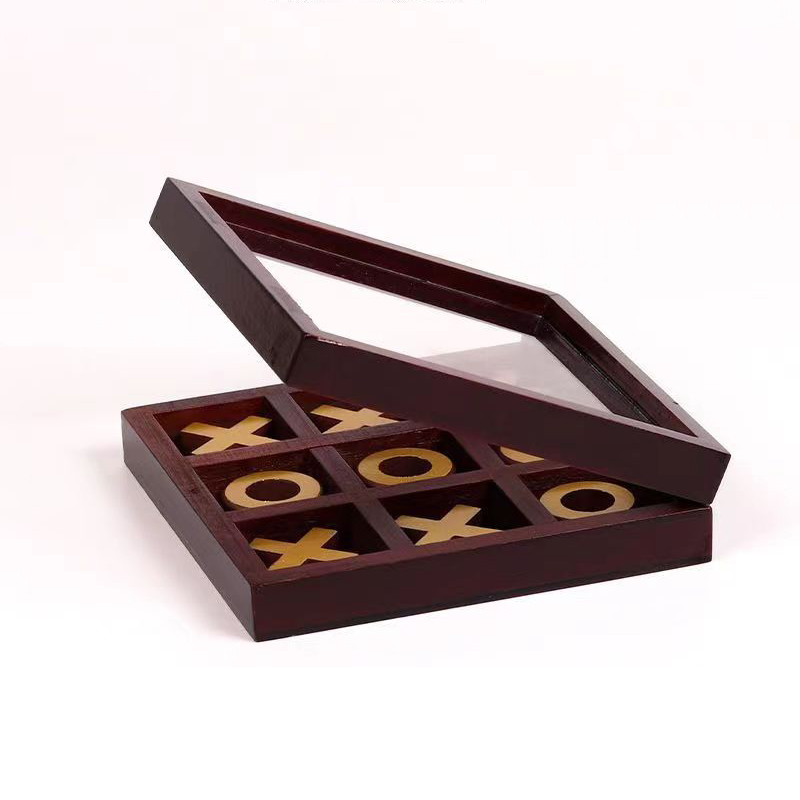 3D Tic Tac Toe Game Wood XOXO  – Party Games Juegos De Mesa recenzja i cena