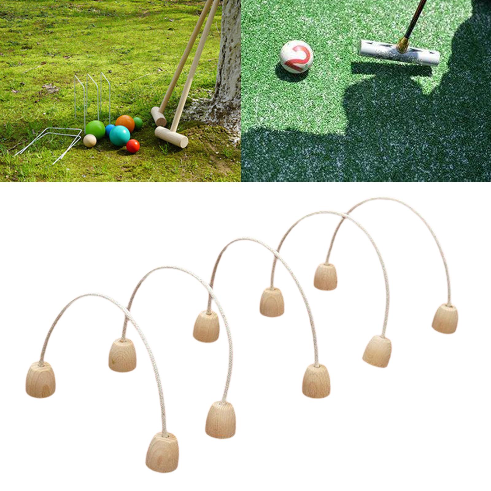 Drewniane obręcze do kroketa,  – Croquet Set Lawn recenzja i cena